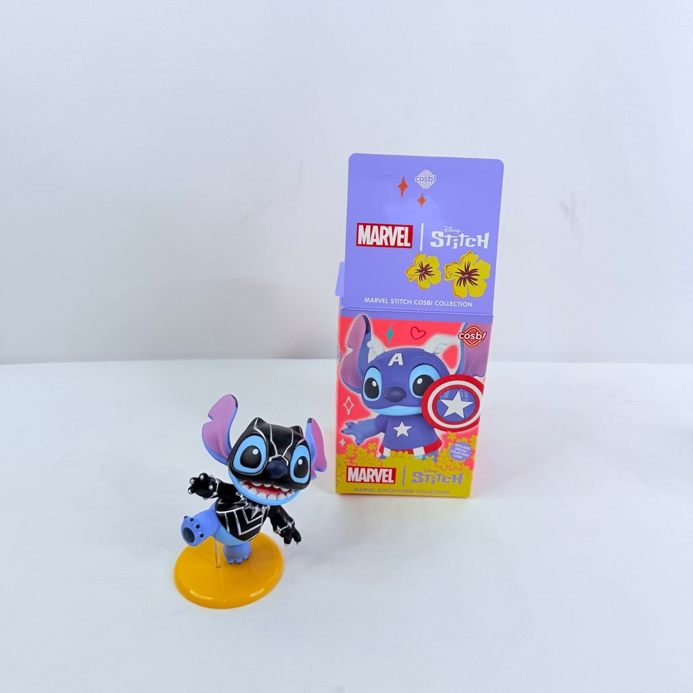Hot Toys Marvel Stitch Cosbi Collection Black Panther Figure CBX300 Disney